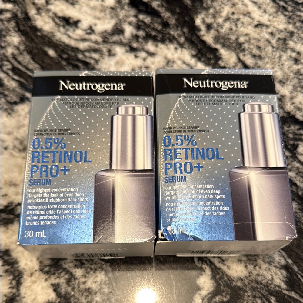 Neutrogena Retinol Pro+ Serum 2 Pack- New in box